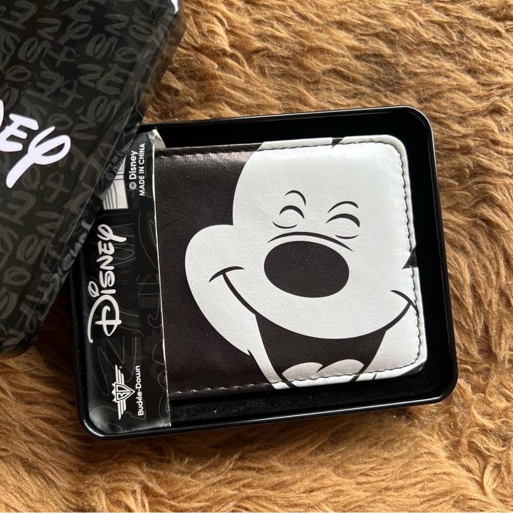 Disney Black and White Mickey Wallet